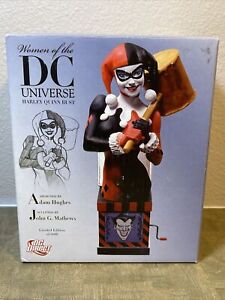Women Of The DC Universe Harley Quinn Bust. 4854 of 6000. Adam Hughes