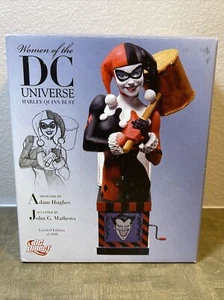 Women Of The DC Universe Harley Quinn Bust. 4854 of 6000. Adam Hughes - Picture 1 of 8