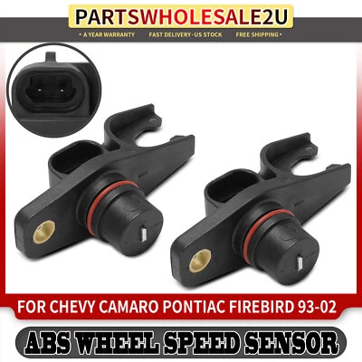 Sensor de velocidad de rueda ABS central trasero 2 piezas para Chevrolet Camaro Pontiac Firebird Foto 1 de 4