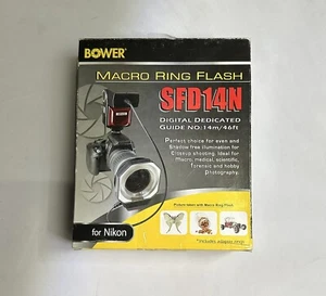 Bower SFD14N Digital Macro CloseUp RingLight Flash For NIKON - Picture 1 of 5