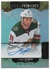 2017-18 Upper Deck Trilogy Level 2 Rookie RC SP Autograph Auto Serial # Pick Any