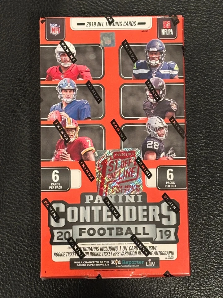 2019 Panini Contenders Football Factory Sealed FOTL Hobby Box - Kyler Murray - Image 1 of 1