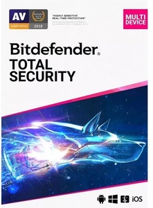 Bitdefender Total Security 2025 - 1 Year 1 Windows Device Protection - Picture 1 of 1