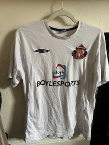 SUNDERLAND 2007-2008 AWAY FOOTBALL SHIRT- ADULT SIZE L - READ DESCRIPTION - Picture 1 of 7