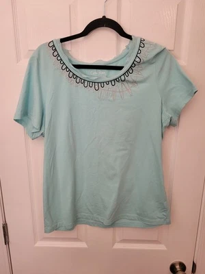 Camiseta Blusa Top Seafood Coral Bay Talla L Foto 1 de 3