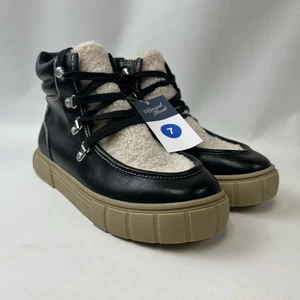 Universal Threads Mujer 7 Kimber Botas Sherpa Lengua Cordones Botas Nuevas Con Etiquetas - Imagen 1 de 10