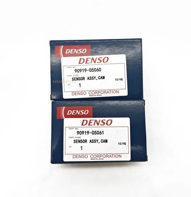 2 × Denso Camshaft Position Sensor 90919-05060+90919-05061 L+H For Lexus Toyota Foto 1 de 4
