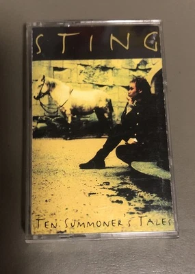 Sting - Ten Summoner's Tales - Cassette 1993 - Very Good Free Shipping - Image 1 of 4