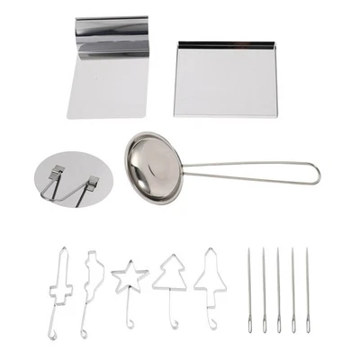  Förmchen Zum Backen Plätzchen Set Keksform Aus Edelstahl Backform - Bild 1 von 4