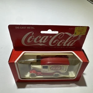 Coca-Cola Die-Cast Metal Delivery Truck Vintage Style Toy Vehicle in Box - Picture 1 of 13