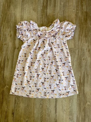 Smockingbird Dress Girls 5 Fairy Witches Cotton Knit - Image 1 of 4