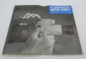 Manual de instrucciones original con zoom de motor CANON EEE 8 mm para cámara (p.36) - Imagen 1 de 3