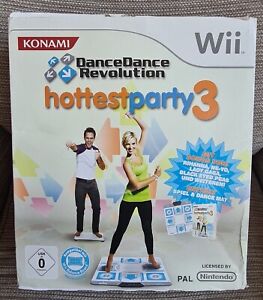 Boxed Dance Dance Revolution Hottest Party 3 Dance Mat For Wii (No Game)