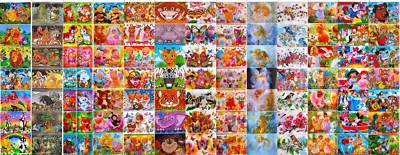 Set of 13 Heat Shrink Wrap Sleeve Decoration Easter For 91 Eggs super mixed kit  - Image 1 of 3