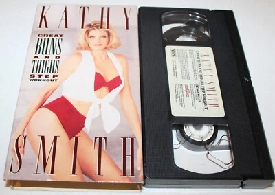 Kathy Smith - Great Buns and Thighs Step Workout (VHS, 1993) BodyVision Foto 1 de 2