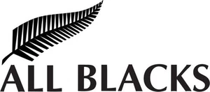 ALL BLACKS Vinyl Decal 200mm / 8" - Bild 1 von 1