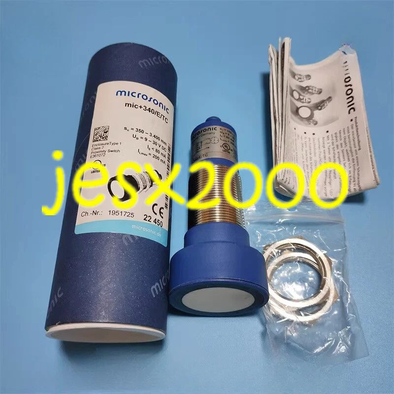 1PC NEW microsonic mic+340/E/TC ultrasonic sensor #LD - Image 1 of 1