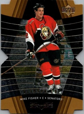 1999-00 Upper Deck Black Diamond - #61 Mike Fisher (RC) - Image 1 of 2