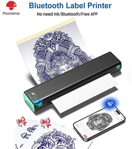 Phomemo M08F Mobiler Drucker A4 für Unterwegs Bluetooth Thermodruck ios/android - Bild 1 von 18
