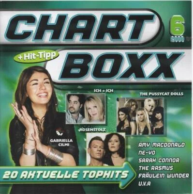 Chart Boxx 6 2008 CD NEU Amy Macdonald Sarah Connor Fräulein Wunder Sido - Bild 1 von 2