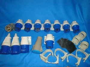 CEE-Kupplungen Buchse Kunststoff 3P 230V 330306 komplettes Sortiment 1 Auktion - Bild 1 von 2