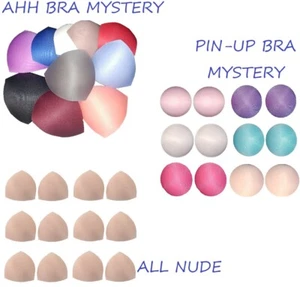 Rhonda Shear Bra Pads Best Of Ahh & Pin-Up Mystery Set of 6)- 622357-664392 - Picture 1 of 4
