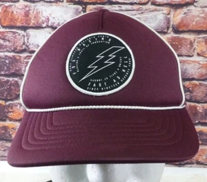 Fox Racing "Fast As Hell" Trucker Hat With Lightning Bolt Logo - Picture 1 of 11