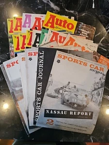 Lot 18 Oldtimer Ausgaben Sportwagen Zeitschrift Lot 1952-1958 - Bild 1 von 24