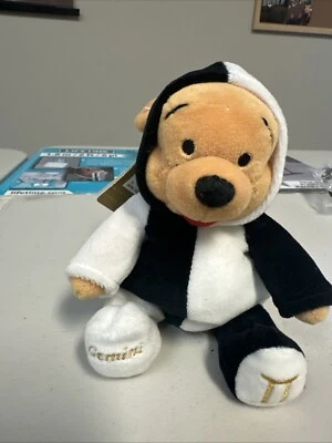 Peluche bolsa de frijoles Disney - GEMINI POOH (Winnie the Pooh) (8 pulgadas) - Como nuevo Foto 1 de 3