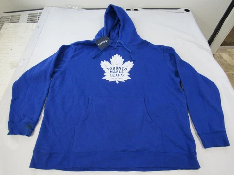 New -Minor Flaw- Toronto Maple Leafs #34 Auston Matthews Mens Size3XL BlueHoodie Cover