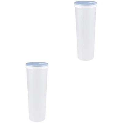  2 PCS Nudelaufbewahrung Speisebehälter Nudelbehälter Müslibehälter - Bild 1 von 4
