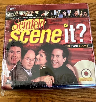 Seinfeld Scene It? DVD Game Complete Adults Mattel - Image 1 of 4
