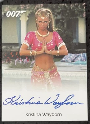 EXT RARE 2004 JAMES BOND KRISTINA WAYBORN AUTOGRAPH AS MAGDA DANGEROUS LIAISONS - Image 1 of 2
