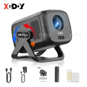 Mini 4K FHD Android 18000LMS Projector Cinema Home Theater 1080P BT5.4 WiFi6 US - Picture 1 of 13