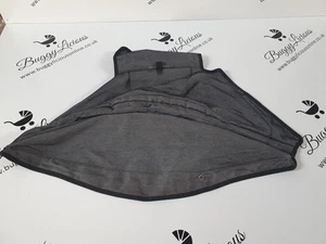 Baby Jogger City Mini GT replacement hood fabric Charcoal Denim single - Picture 1 of 7