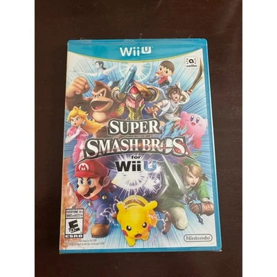 2014 NINTENDO Wii U SUPER SMASH BROS. FOR Wii U FACTORY SEALED - Image 1 of 4