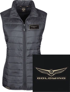 FACTORY EFFEX 25-85810 Women's Goldwing Puff Vest - Black - Small - Picture 1 of 2