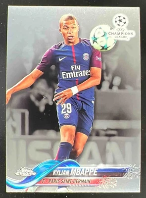2017 Topps Chrome UEFA Champions League #41 Kylian Mbappe - Image 1 of 2