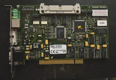 Placa escáner Phoenix Contact IBS PCI SC/I-T INTERBUS 2725260. BC Foto 1 de 3