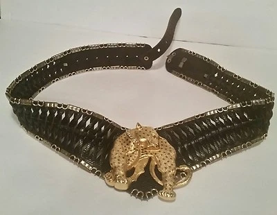 CINTURÓN JOSE COTEL JAGUAR PRECIOSO DETALLE FIRMADO POR FRANCIA  Foto 1 de 4