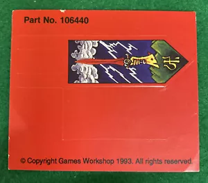Warhammer Altos Elfos Bandera Estándar Bandera Parte Pegatina GW Bit Juegos Taller - Imagen 1 de 1