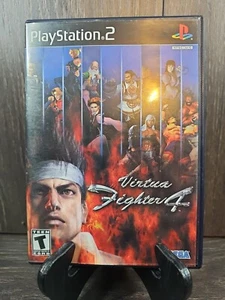 Virtua Fighter 4 (Sony PlayStation 2 PS2, 2002) Complete CIB Tested Working - Picture 1 of 3