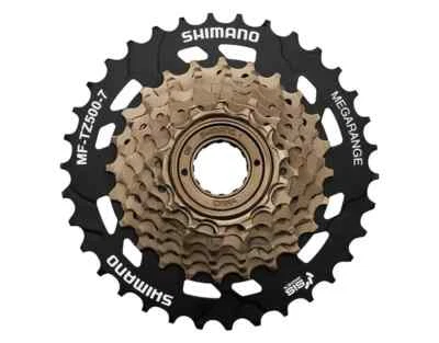 Shimano Tourney MF-TZ500 7 Speed Freewheel 14-28T MTB Bike Lightweight Screw On - Image 1 of 4