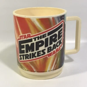 Taza Star Wars El Imperio Contraataca Yoda Jedi Deka Años 80 De Colección Hecha en EE. UU. - Imagen 1 de 9