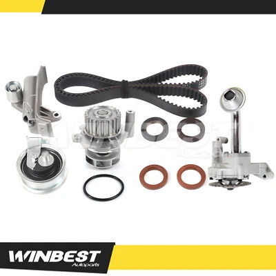 Timing Belt Kit Oil Water Pump for 2003-2006 Audi Volkswagen Beetle Jetta 1.8L - Image 1 of 4