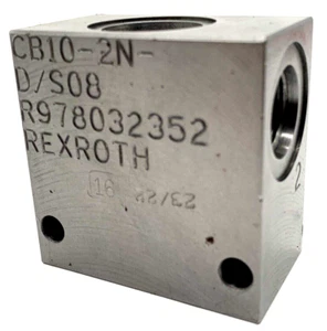 REXROTH BOSCH Kartuschenkörper R978032352 CB10-2N-D/S08 VERSAND AM SELBEN TAG - Bild 1 von 6