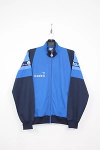 DIADORA VINTAGE ITALIA COPA MUNDIAL 1990 CHÁNDAL TOP, CHAQUETA, RETRO, TALLA: GRANDE - Imagen 1 de 5