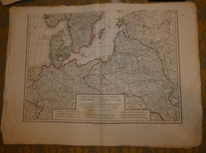 2 Cartes les couronnes du nord danemarck norwege suede 1792 delamarche 1797 - Imagen 1 de 7