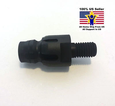 PRODIAMONDTOOL New Hilti Core Drill Adapter- Quick Disconnect Male (6 Slot) to 5/8" - 11 Thread