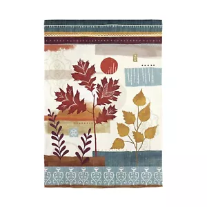 "Bandera de jardín de gamuza perenne Fall Leaves 14S11927 12,5"" x 18""" - Imagen 1 de 6